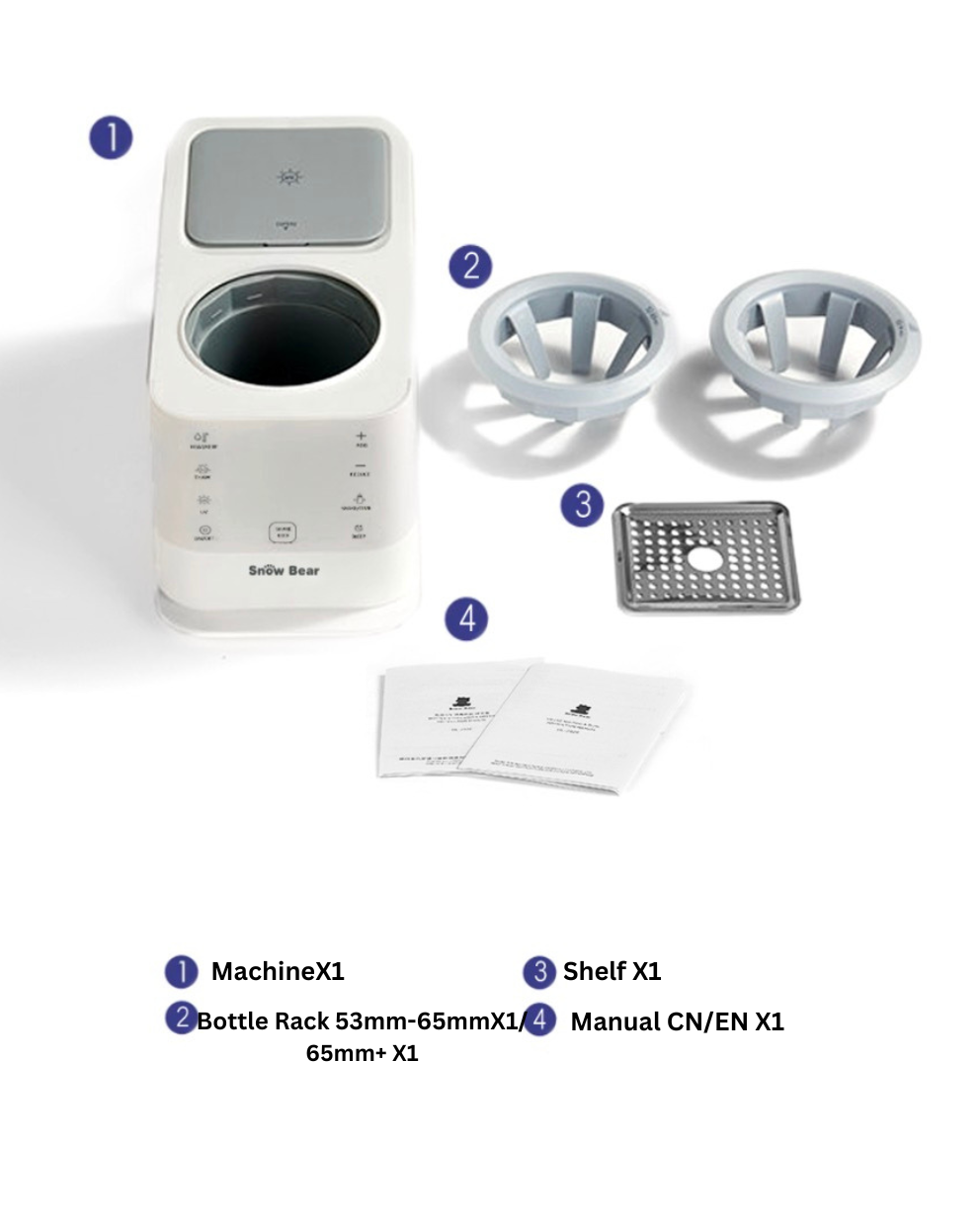 5-In-1 Milk Shaker, Warmer & Sterilizer