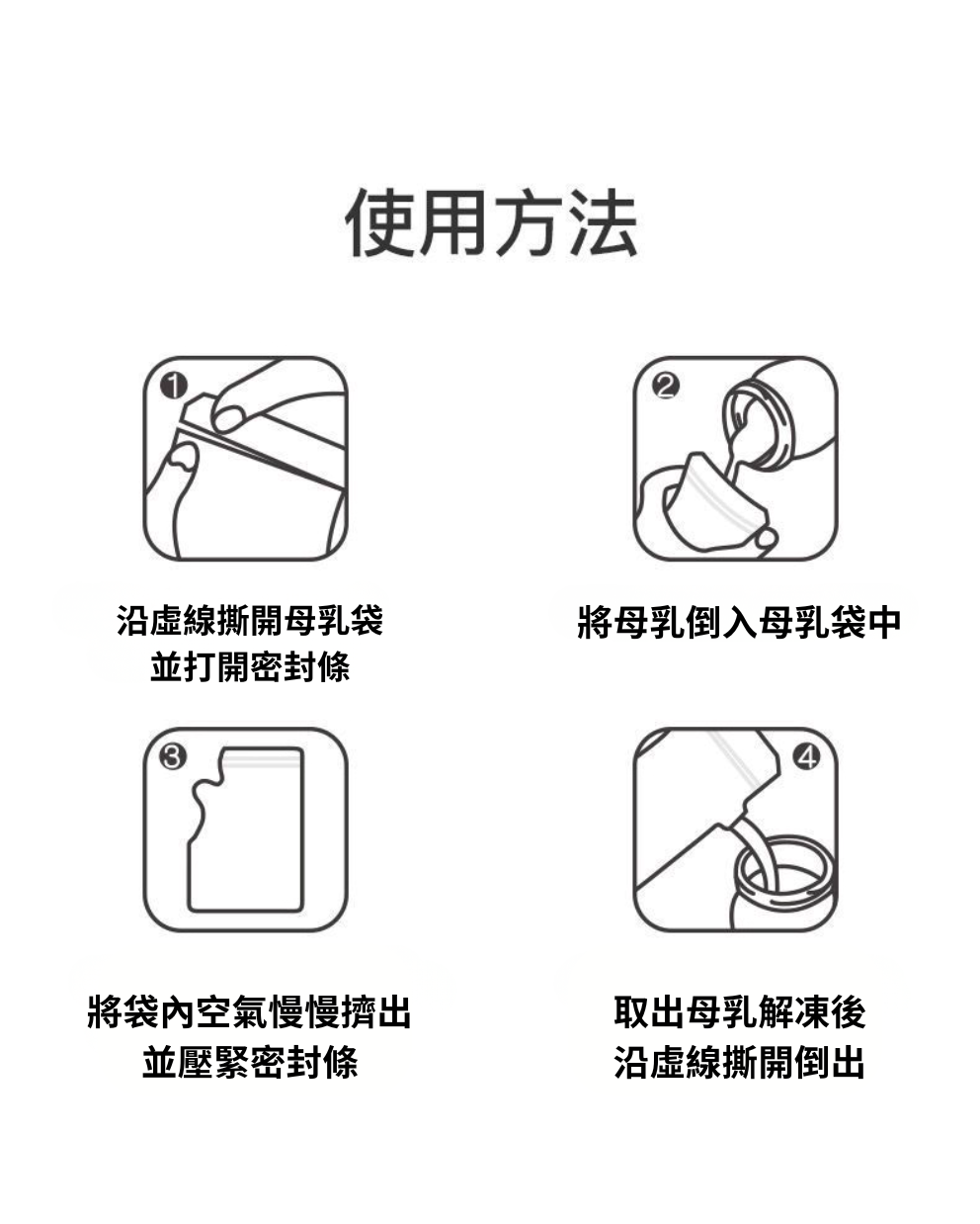 Breast Milk Storage Bag