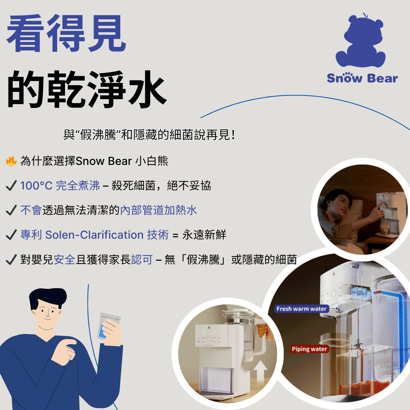 沖浪 智能淨水沖飲機