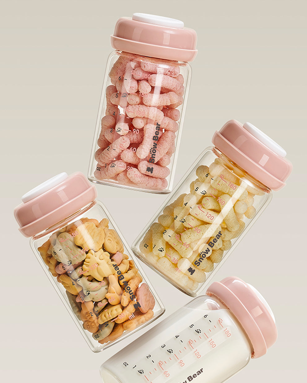 Glass Storage Bottle