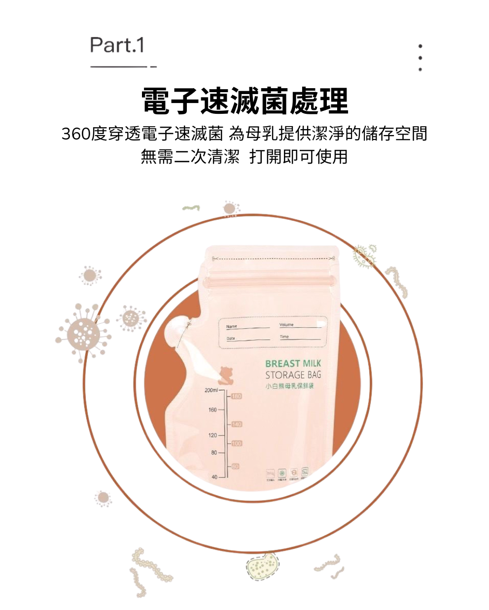 Breast Milk Storage Bag