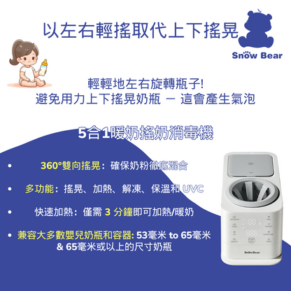 5-In-1 Milk Shaker, Warmer &amp; Sterilizer (Pre-Order)
