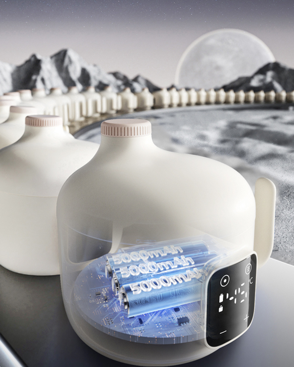 Baby Smart Bowl (Titanium)