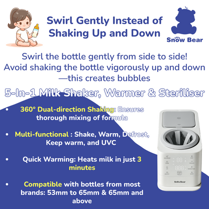 5-In-1 Milk Shaker, Warmer &amp; Sterilizer (Pre-Order)