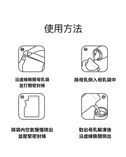 Breast Milk Storage Bag