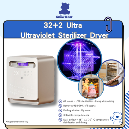 32+2 Ultra Ultraviolet Sterilizer Dryer &amp; Smart Water Kettle (Youth)